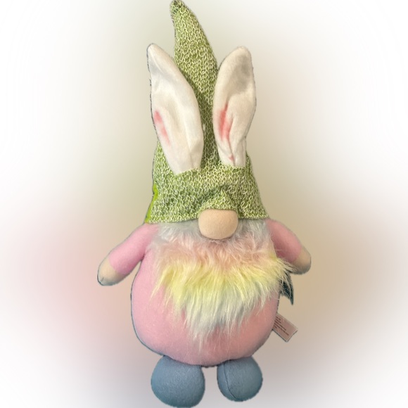 Easter Plush toy Knome Multicolor NWT - Picture 1 of 2